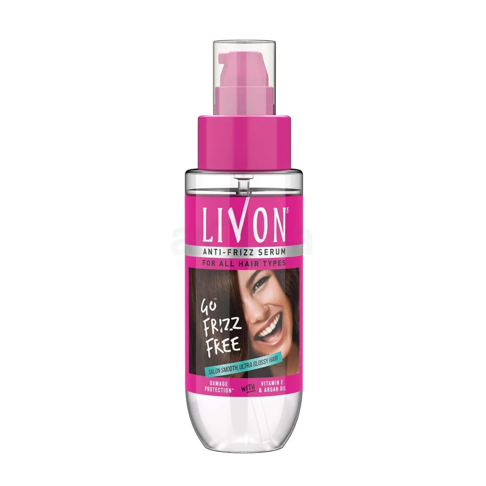 Livon Anti Frizz Serum for All Hair Types 50ml